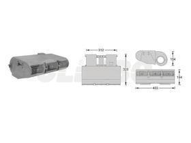 Electroauto 40A0065 - EVAPORADOR 12V."MICROBUS III"