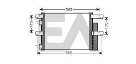  30C30004 - CONDENSADOR PARA APLICACIóN ORIGINAL IVECO