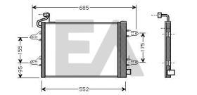 Electroauto 30C61002 - CONDENSADOR PARA APLICACIóN ORIGINAL SEAT