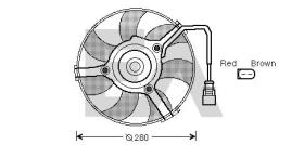 Electroauto 33V02014 - VENTILADOR PARA APLICACIóN ORIGINAL AUDI