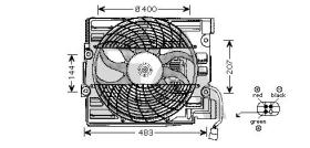 Electroauto 33V07007 - VENTILADOR PARA APLICACIóN ORIGINAL BMW