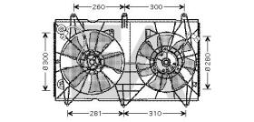 Electroauto 33V26016 - VENTILADOR PARA APLICACIóN ORIGINAL HONDA